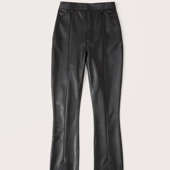 Abercrombie and Fitch Leather Pants - Picture 3 of 8